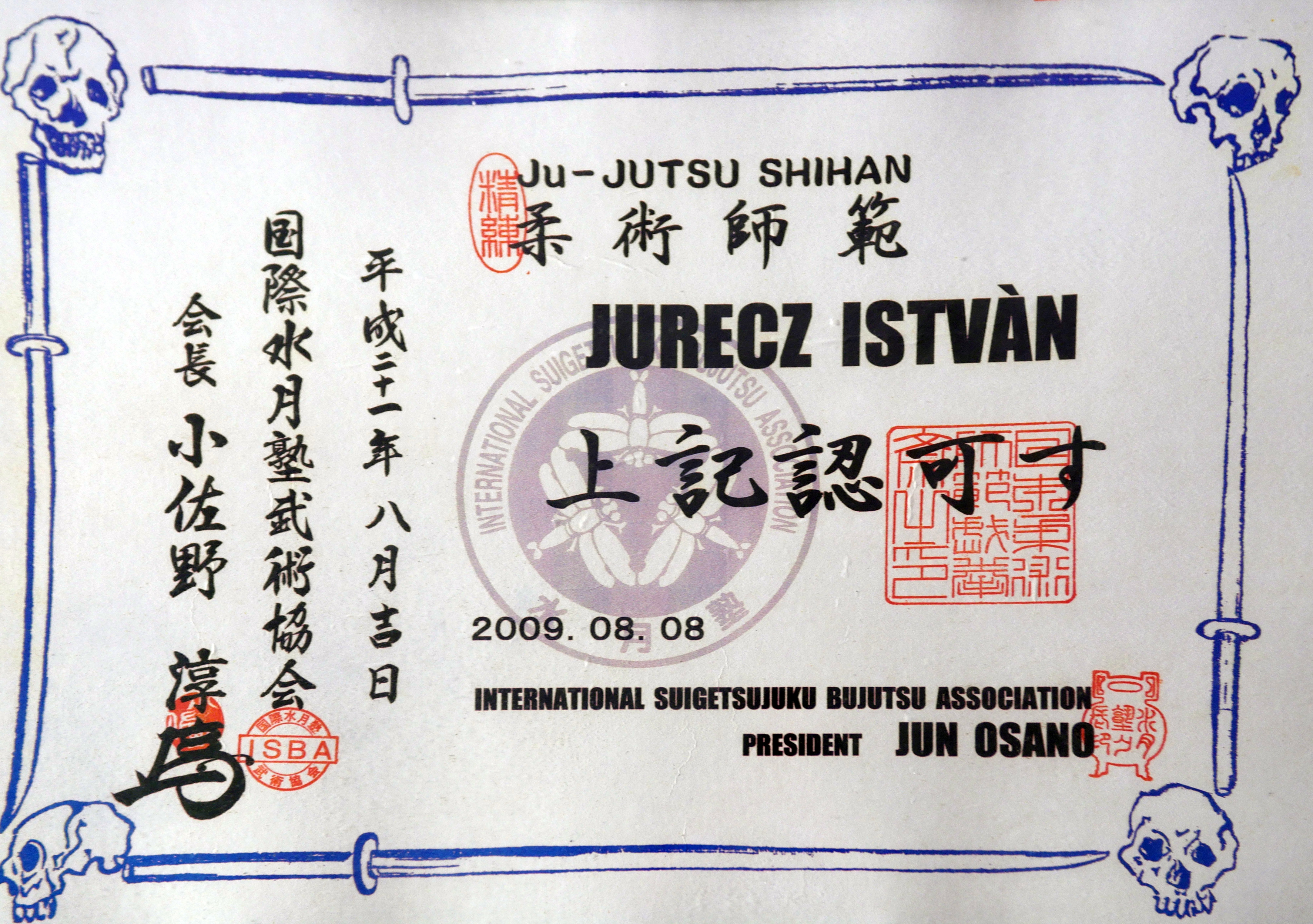 shihan minősítés